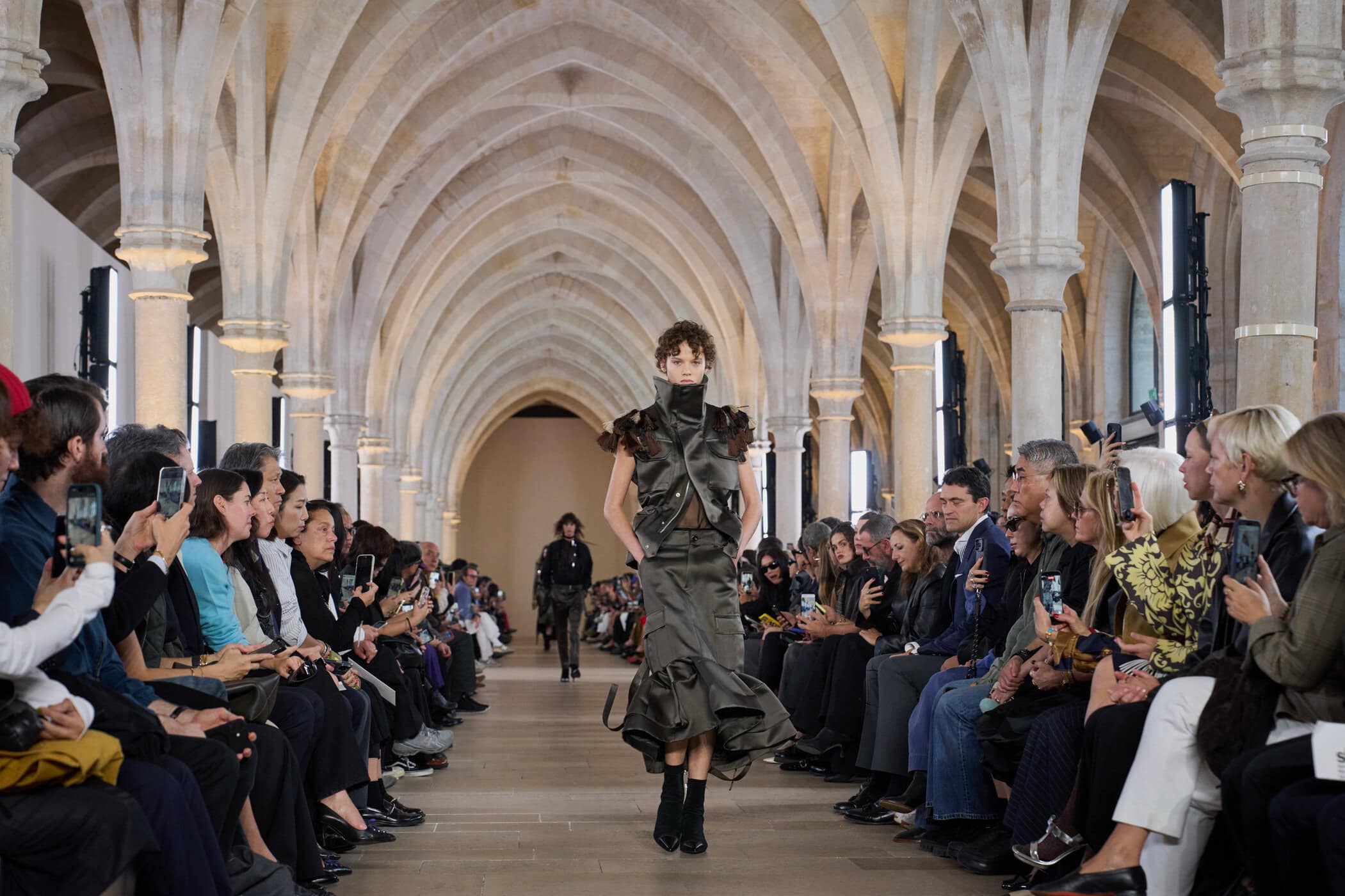 Sacai Spring 2027 Fashion Show Atmosphere
