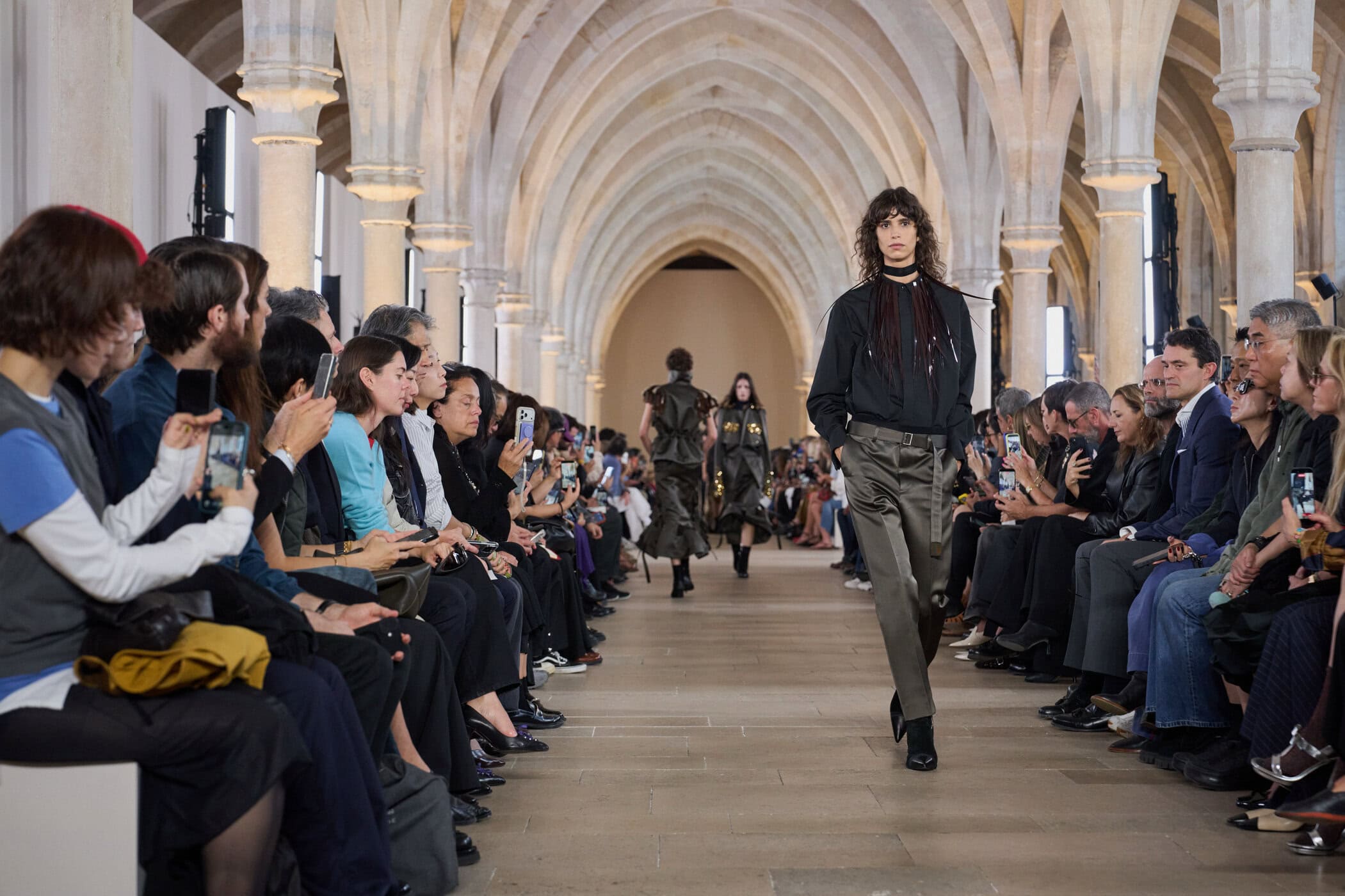 Sacai Spring 2027 Fashion Show Atmosphere