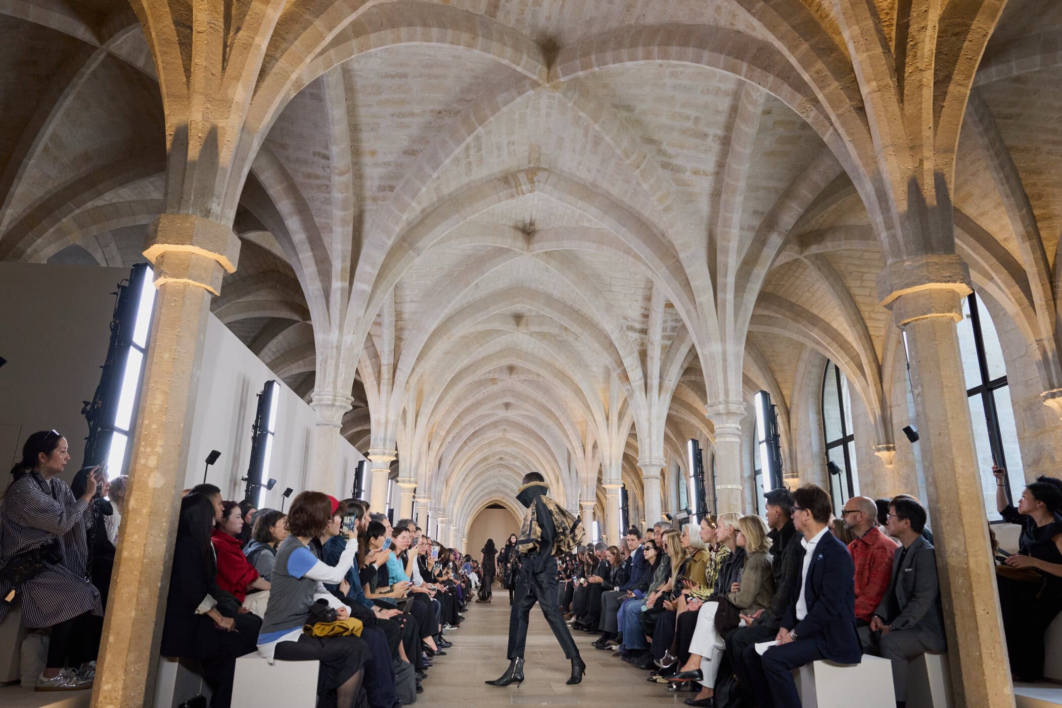 Sacai Spring 2027 Fashion Show Atmosphere