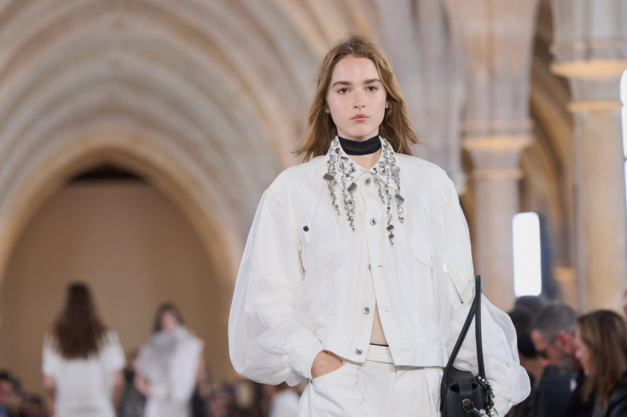 Sacai Spring 2027 Fashion Show Atmosphere