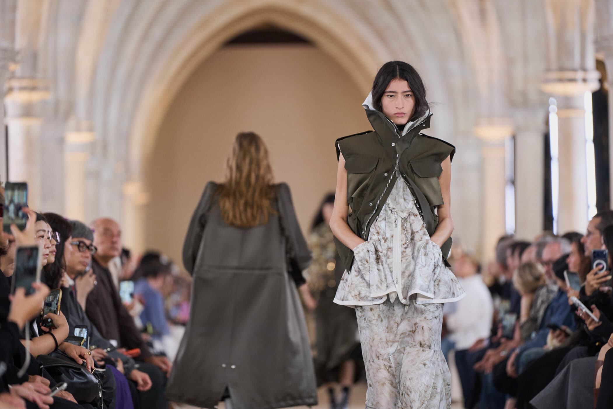 Sacai Spring 2027 Fashion Show Atmosphere