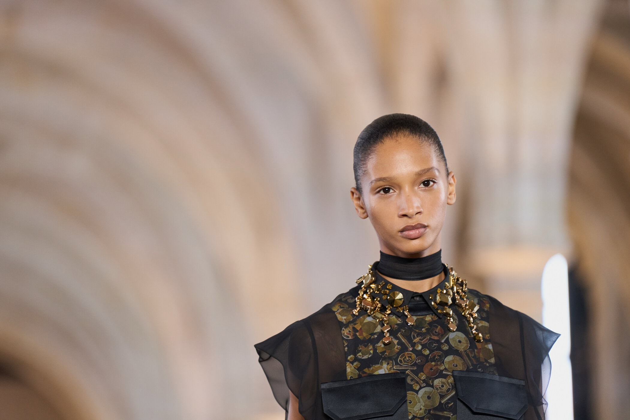 Sacai Spring 2027 Fashion Show Atmosphere