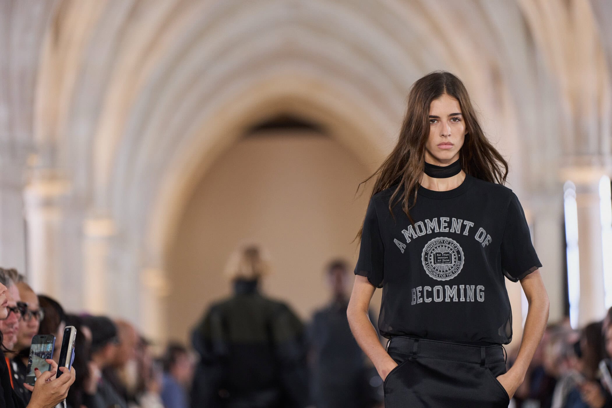 Sacai Spring 2027 Fashion Show Atmosphere