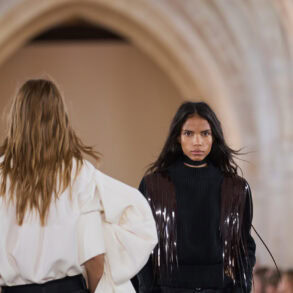Sacai Spring 2027 Fashion Show Atmosphere