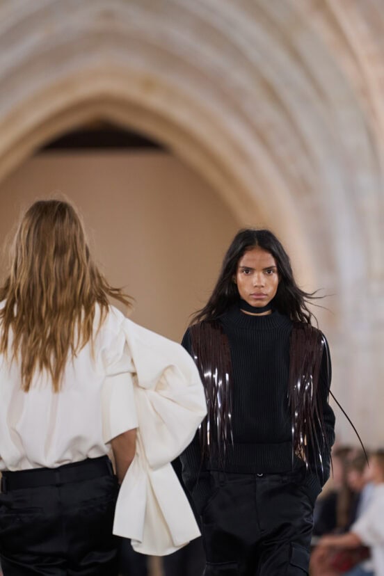 Sacai Spring 2027 Fashion Show Atmosphere