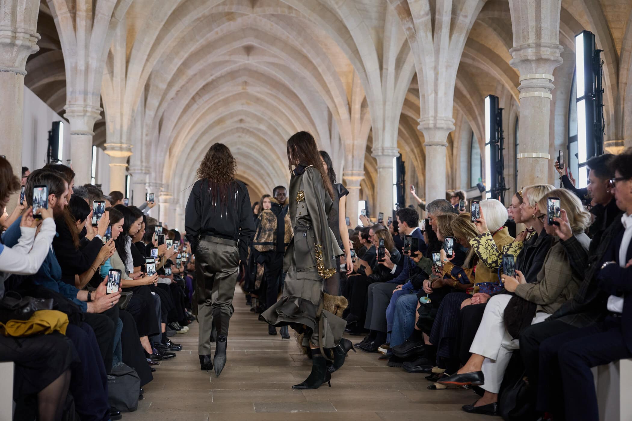 Sacai Spring 2027 Fashion Show Atmosphere