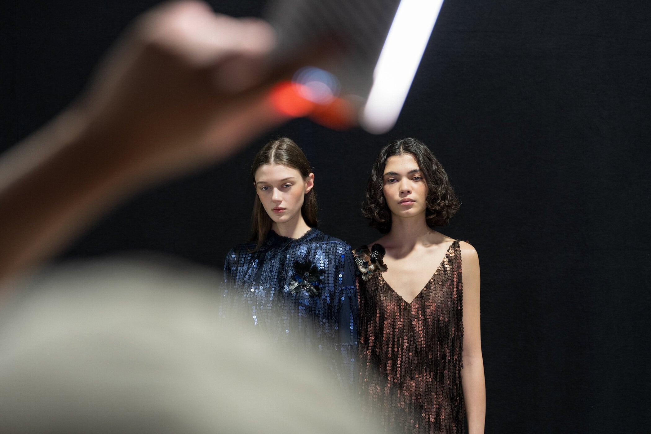 Shiatzy Chen Spring 2027 Fashion Show Backstage