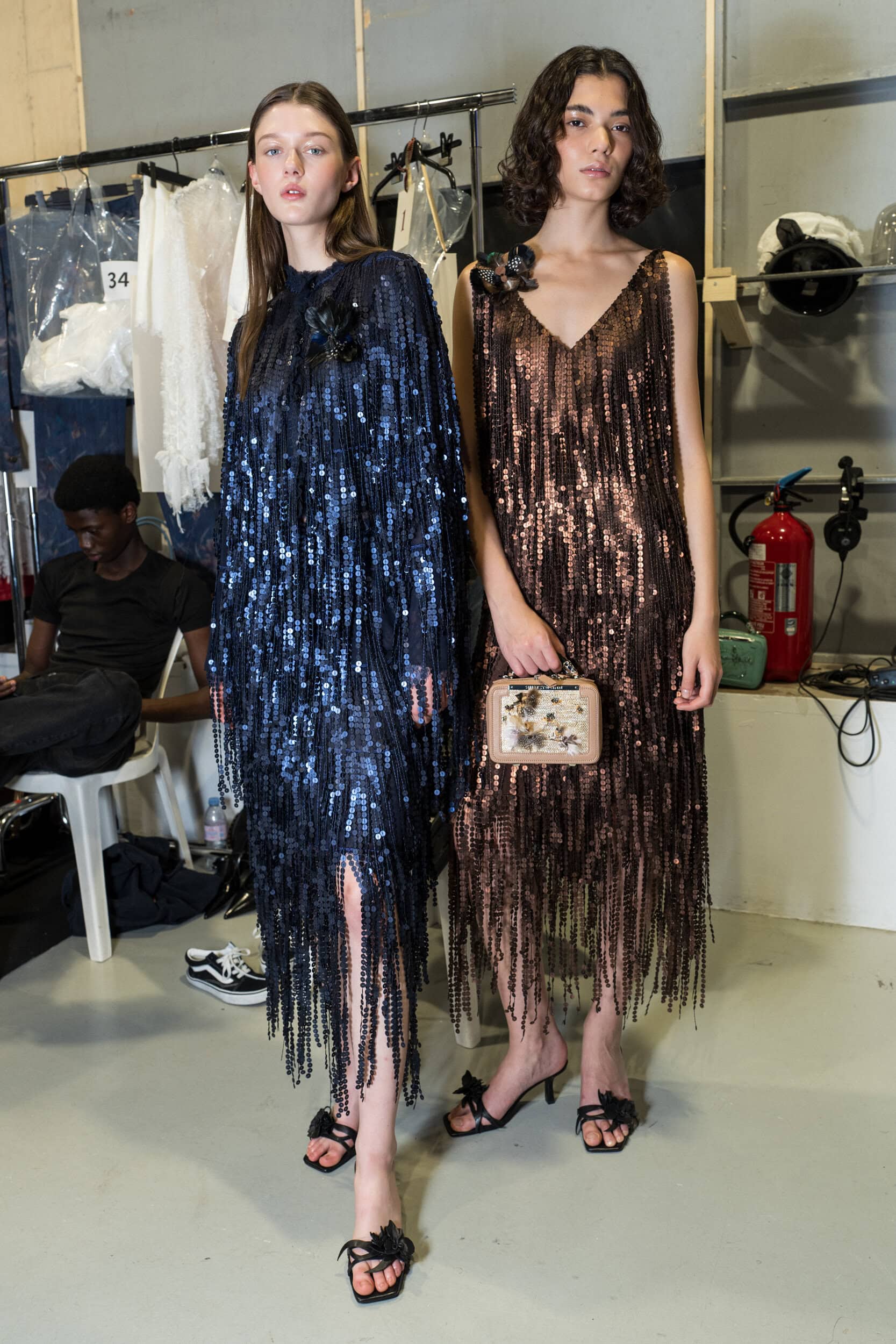 Shiatzy Chen Spring 2027 Fashion Show Backstage