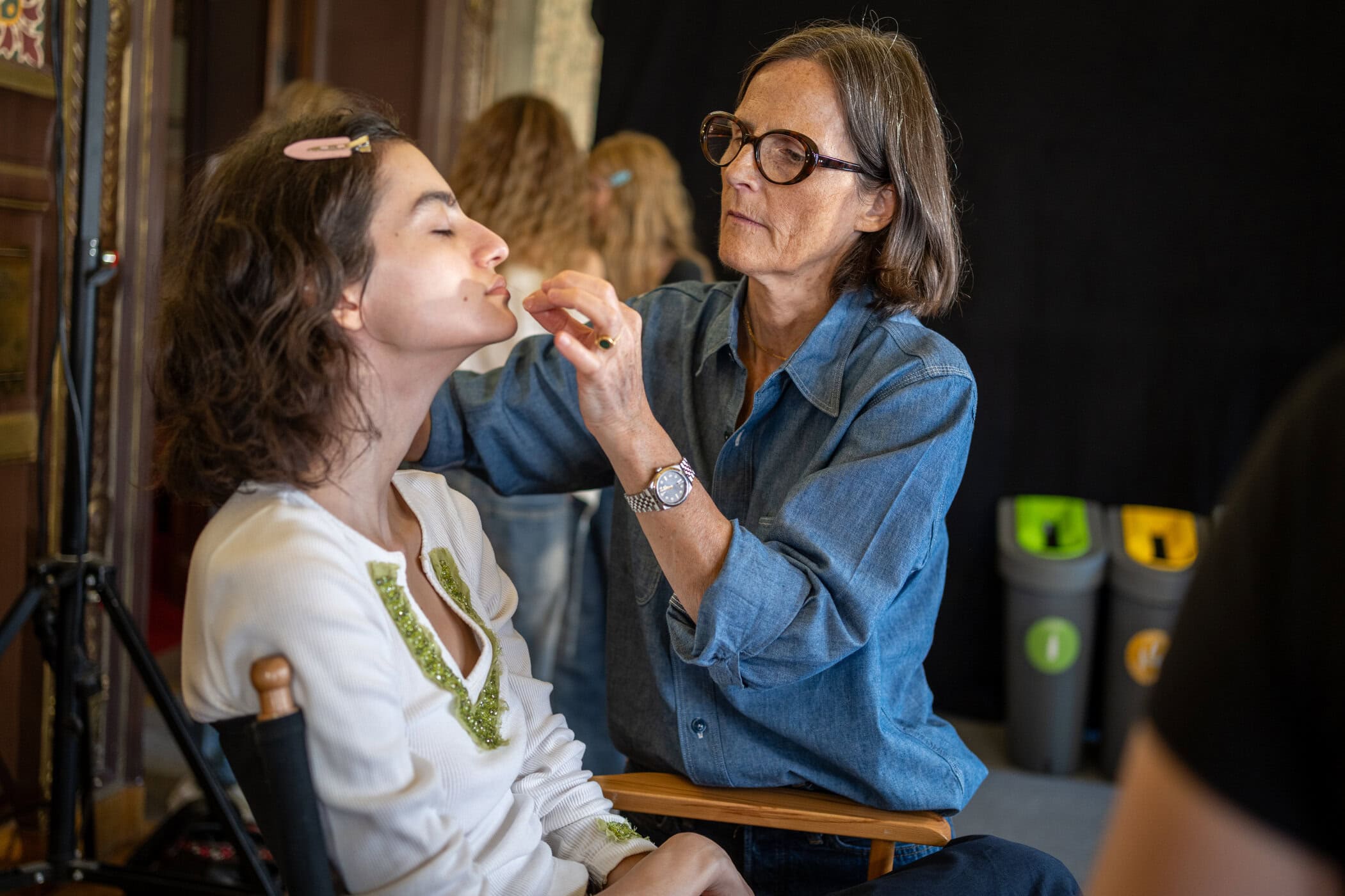 Time Spring 2027 Fashion Show Backstage