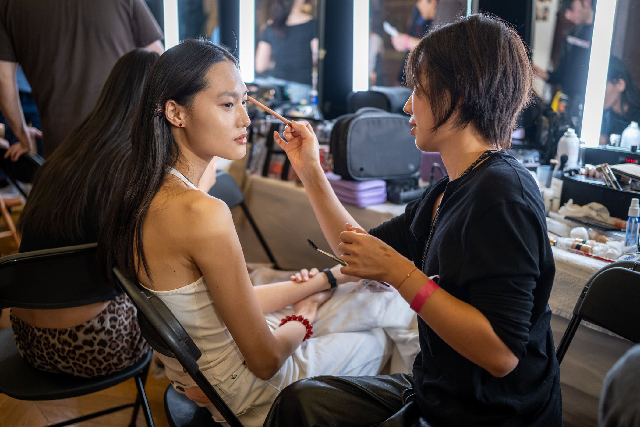 Time Spring 2027 Fashion Show Backstage
