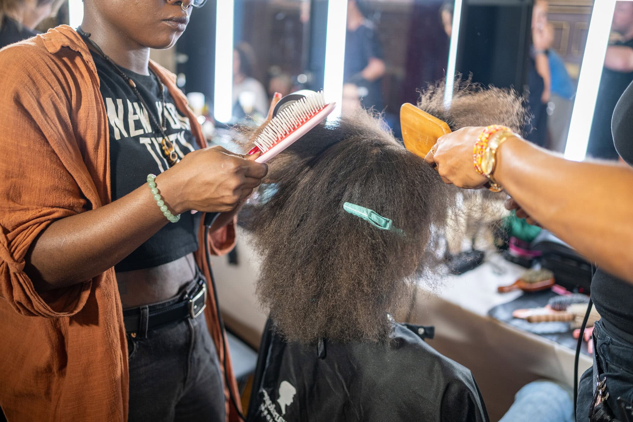 Time Spring 2027 Fashion Show Backstage
