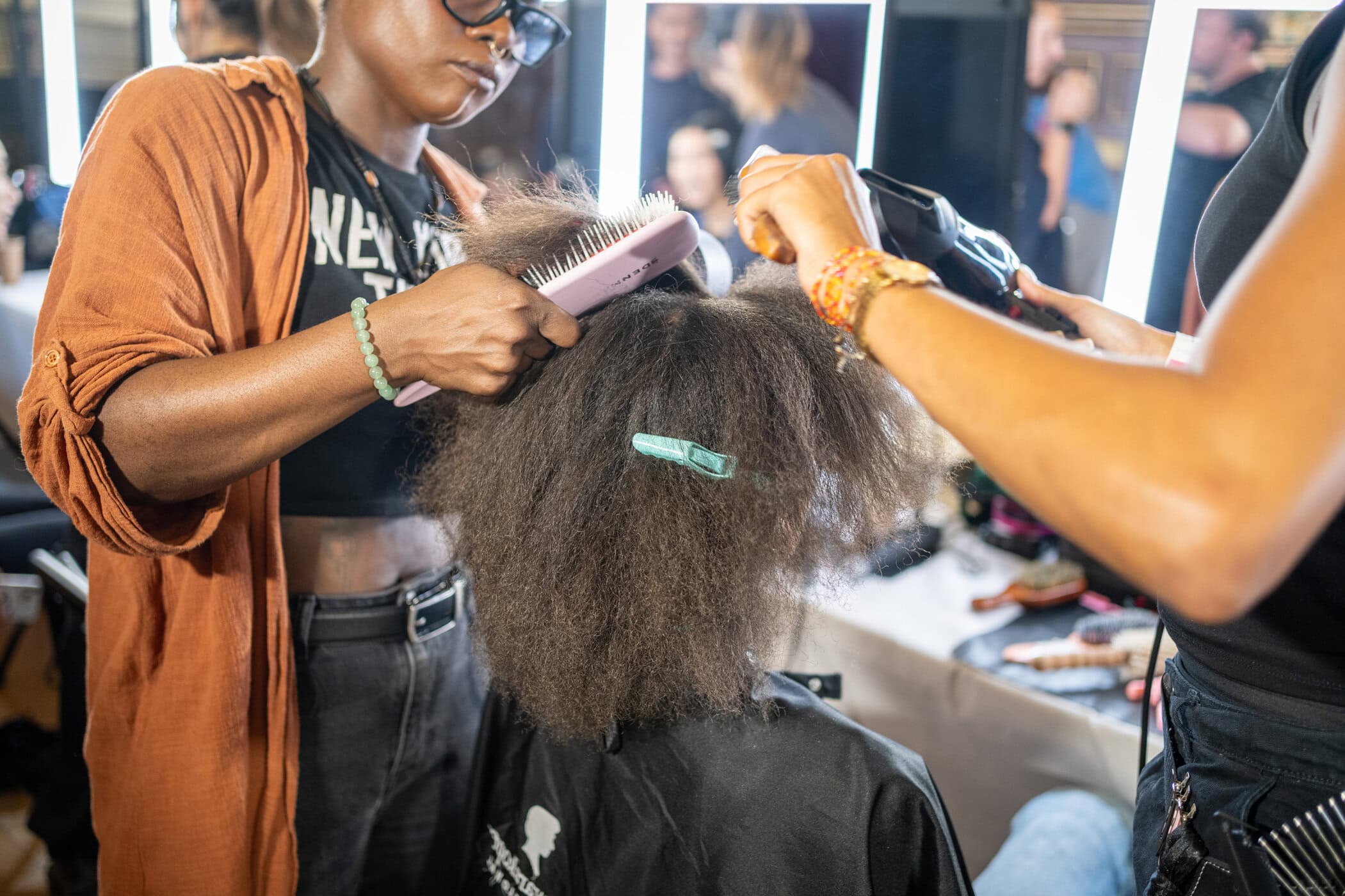 Time Spring 2027 Fashion Show Backstage