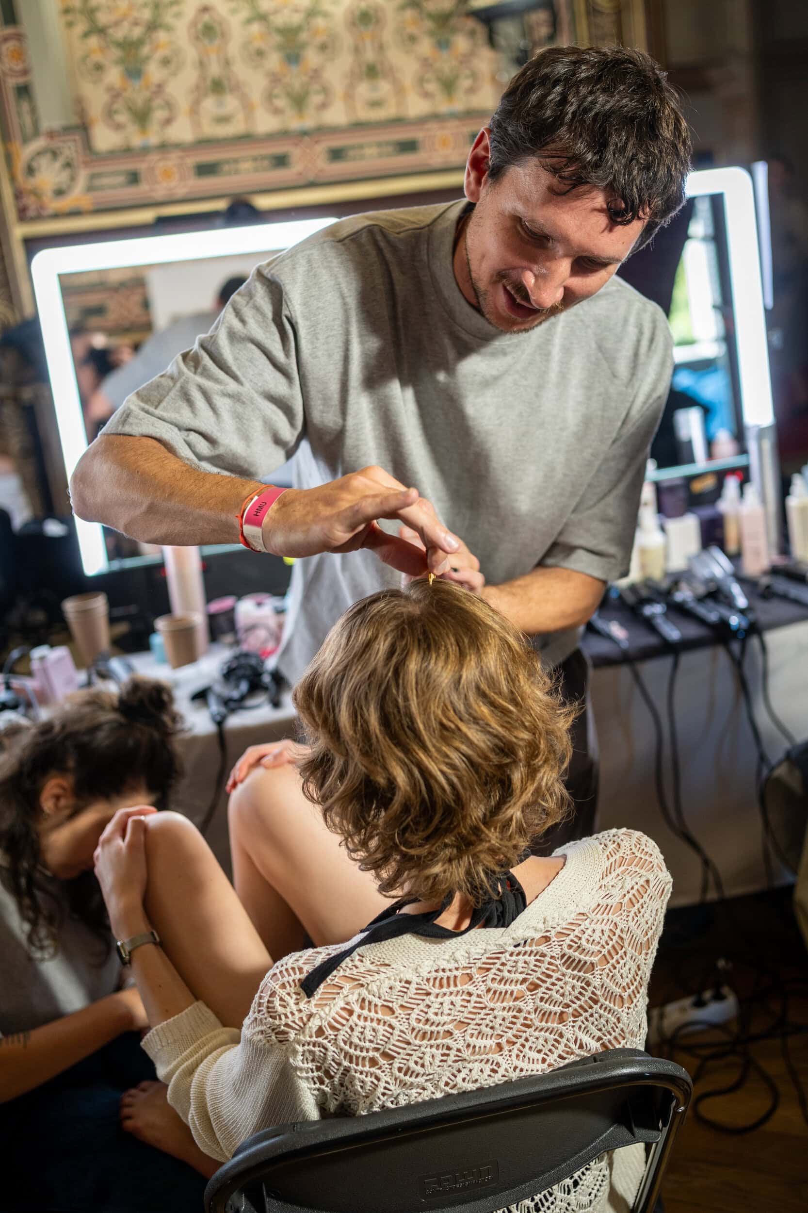 Time Spring 2027 Fashion Show Backstage