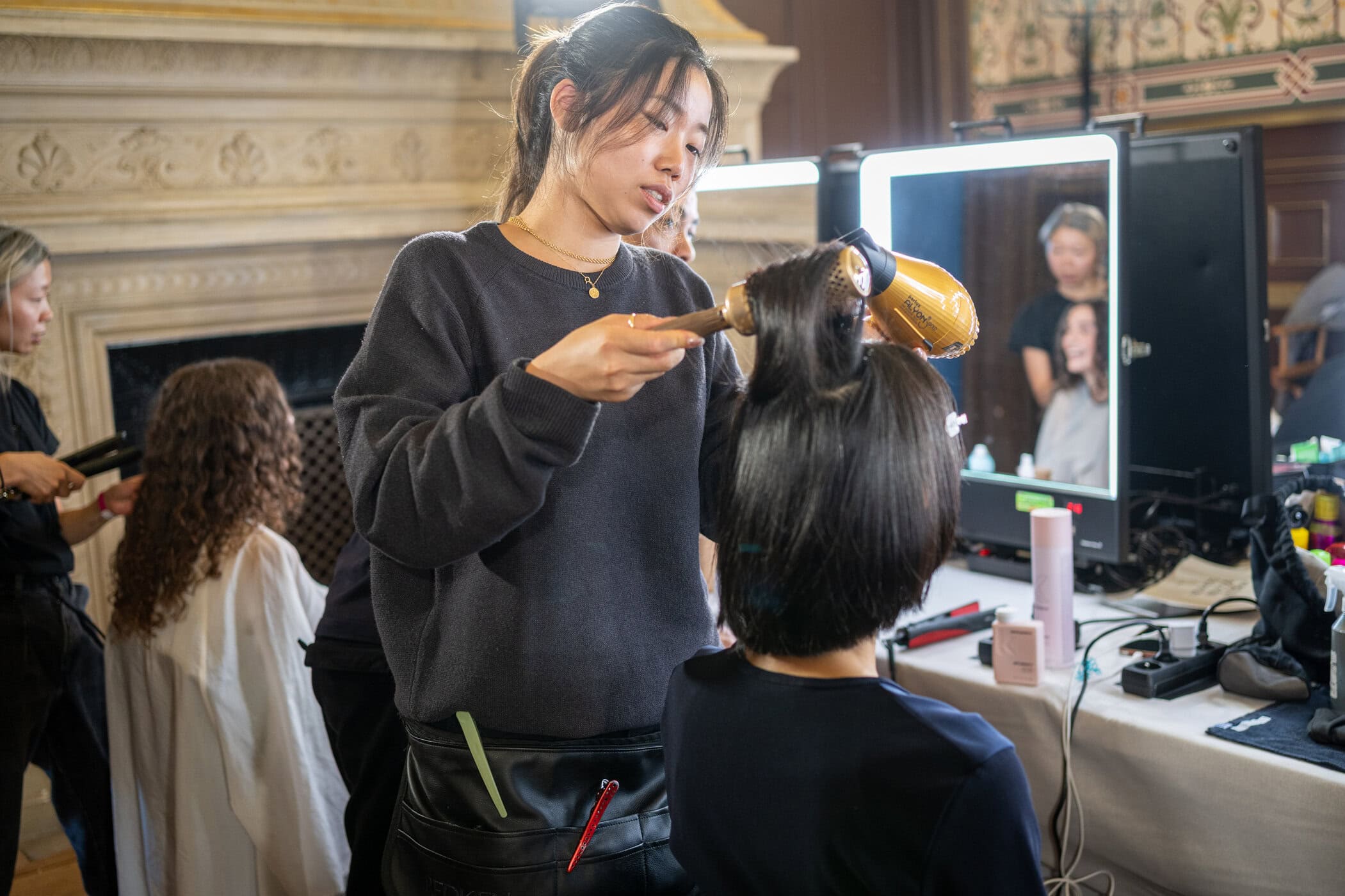Time Spring 2027 Fashion Show Backstage