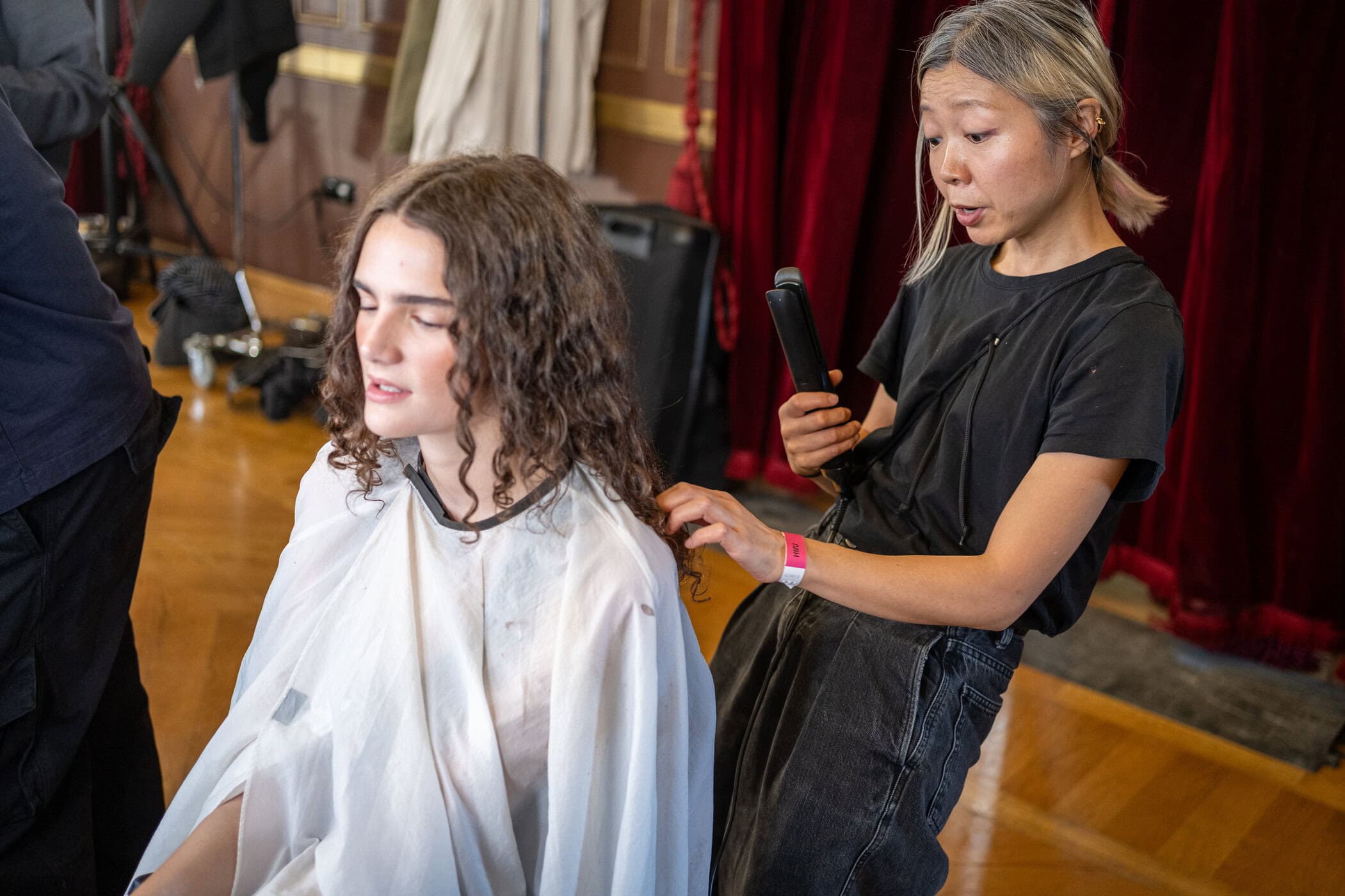 Time Spring 2027 Fashion Show Backstage