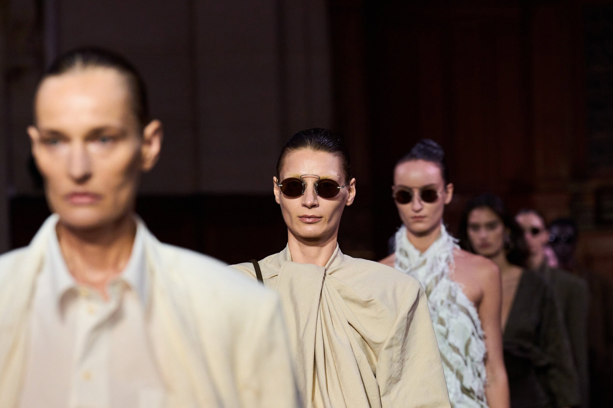 Uma Wang Spring 2027 Fashion Show Atmosphere