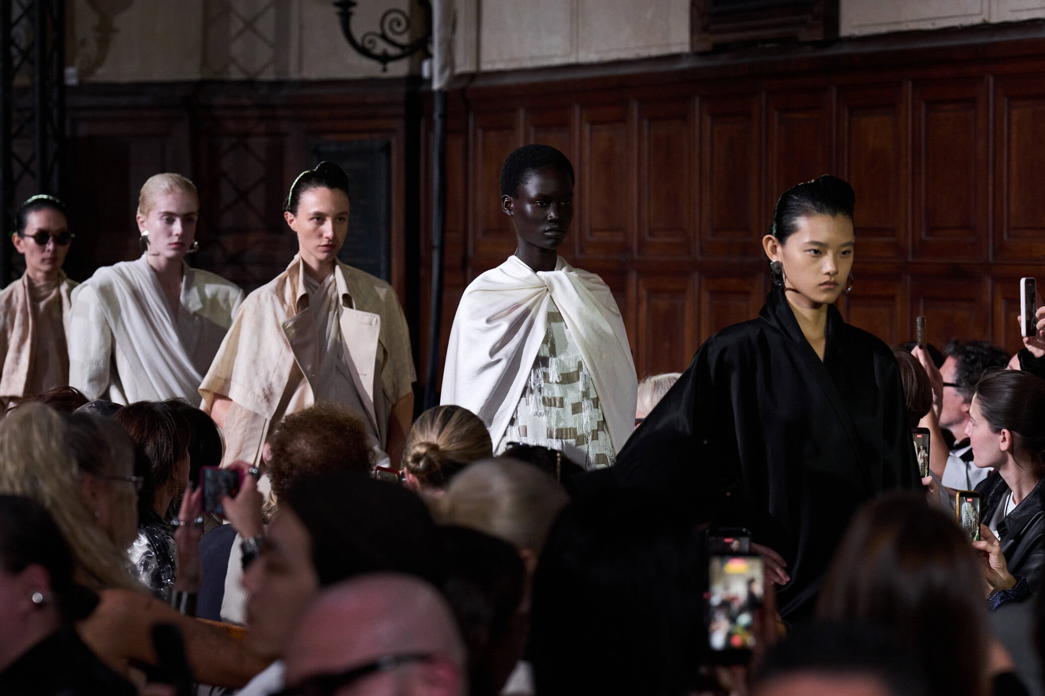 Uma Wang Spring 2027 Fashion Show Atmosphere