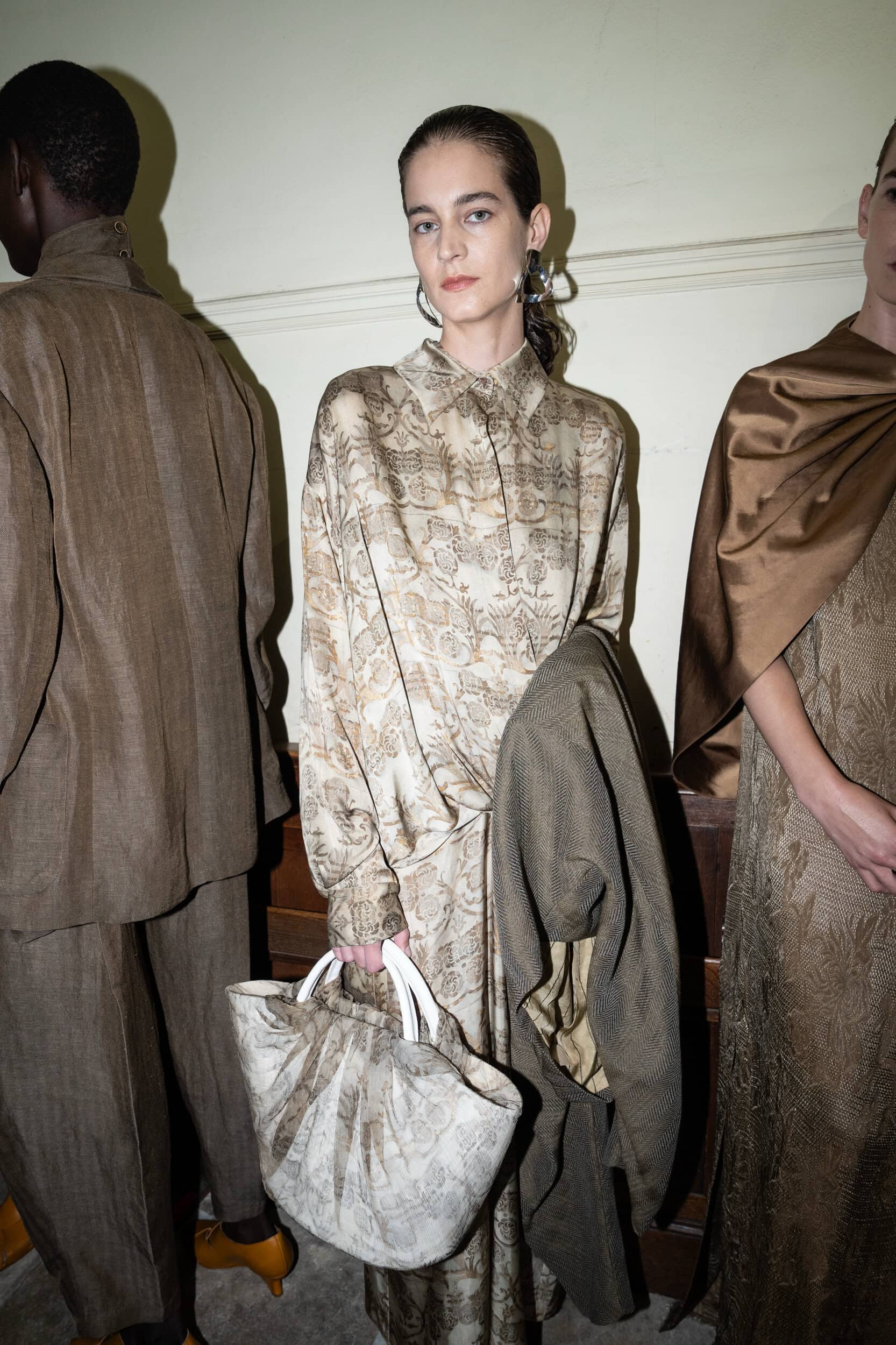 Uma Wang Spring 2027 Fashion Show Backstage