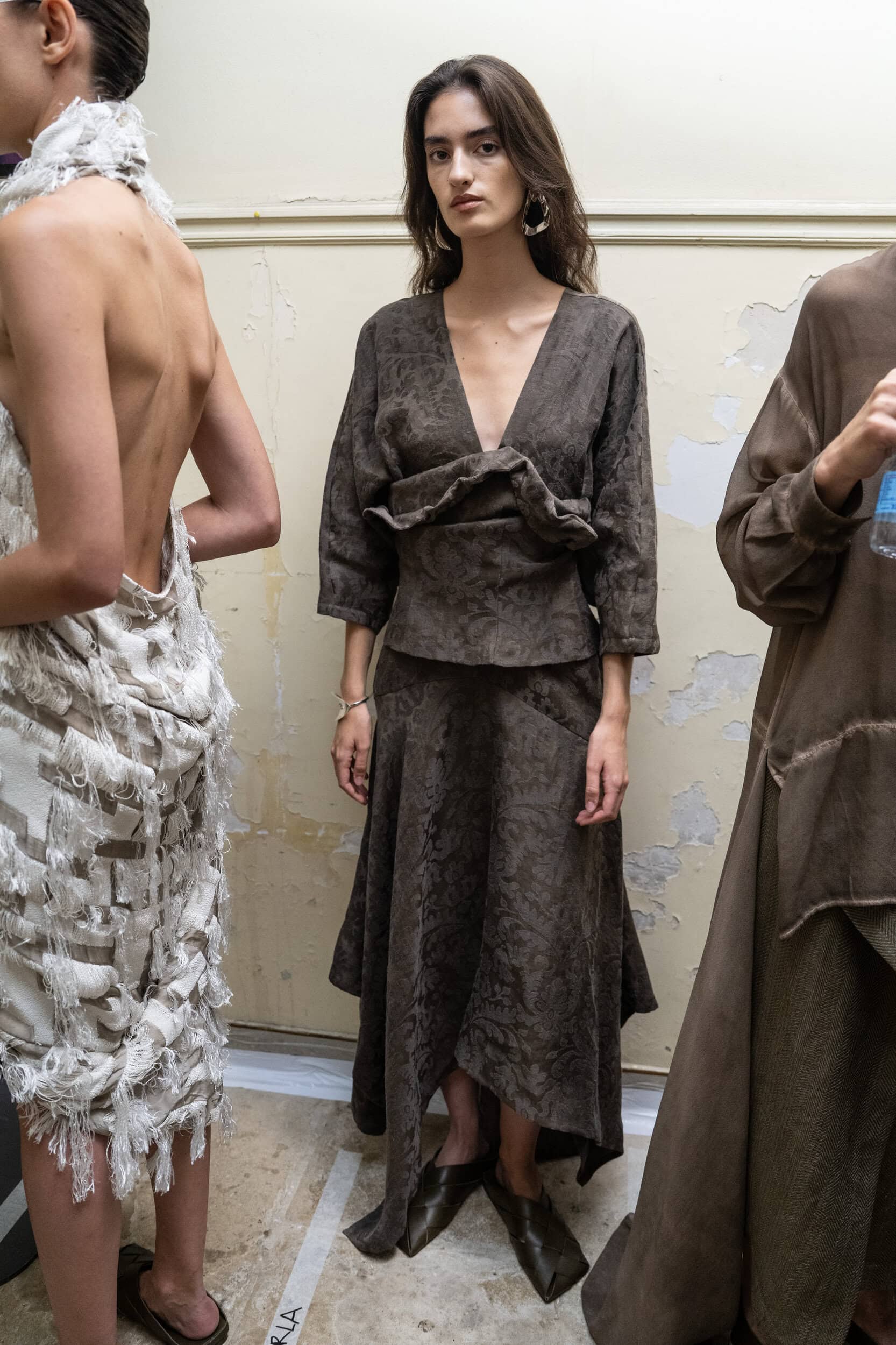 Uma Wang Spring 2027 Fashion Show Backstage