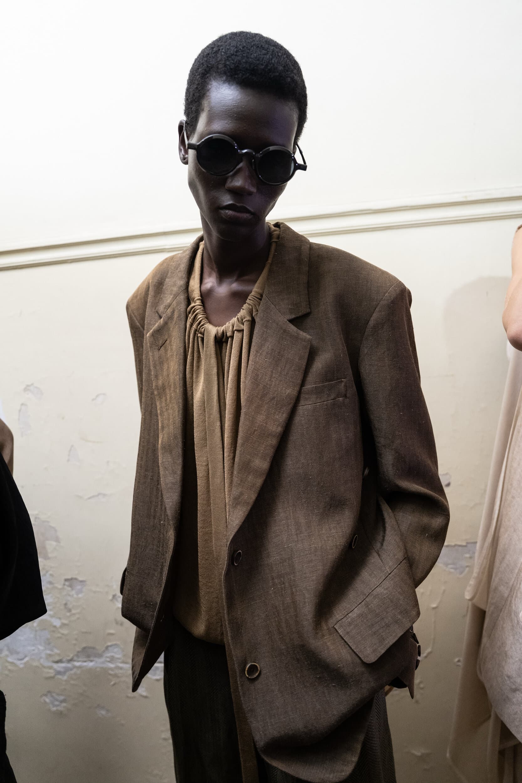 Uma Wang Spring 2027 Fashion Show Backstage