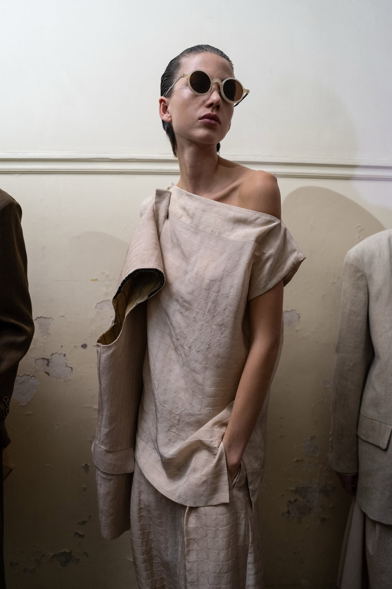 Uma Wang Spring 2027 Fashion Show Backstage