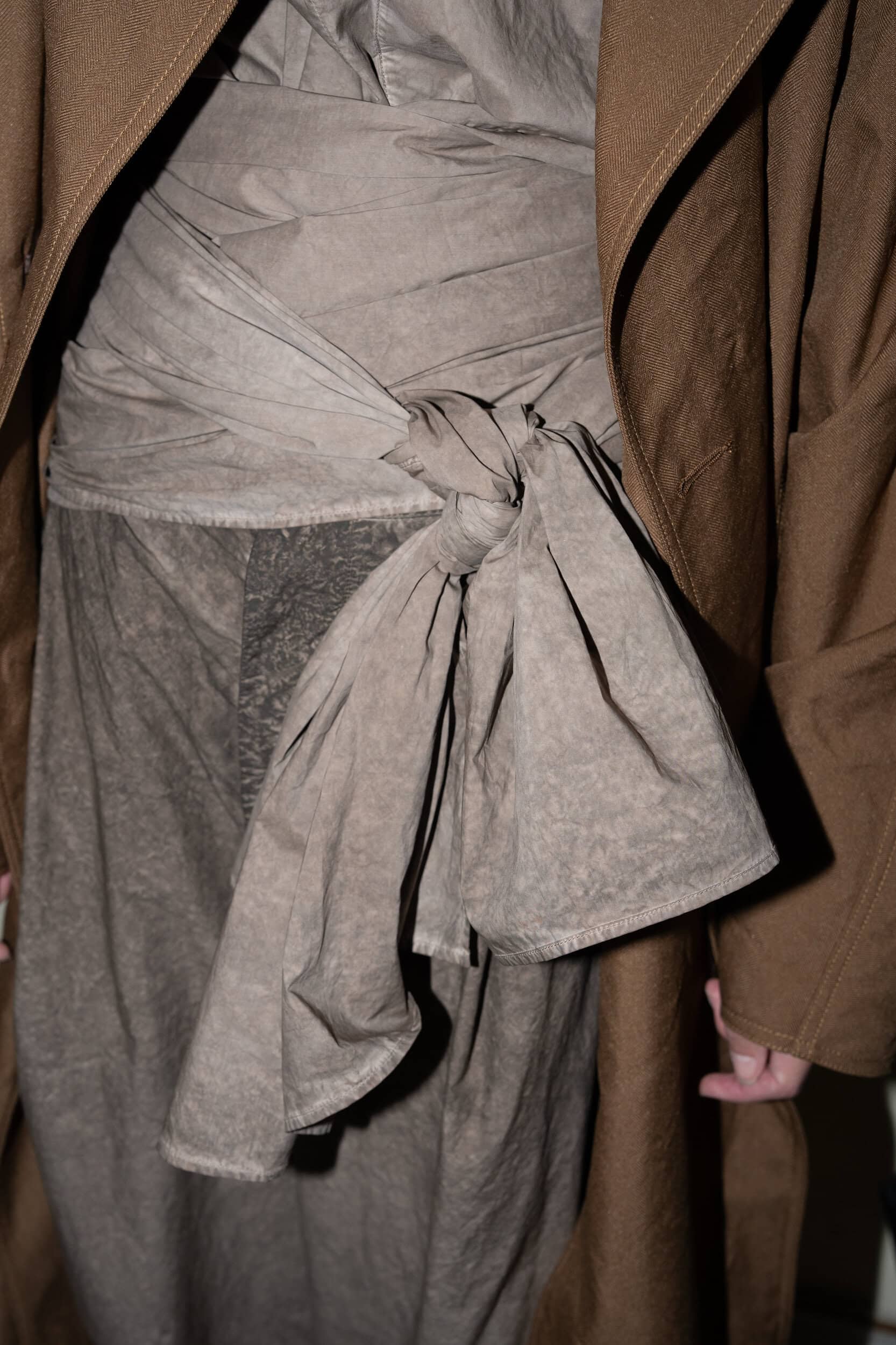 Uma Wang Spring 2027 Fashion Show Backstage