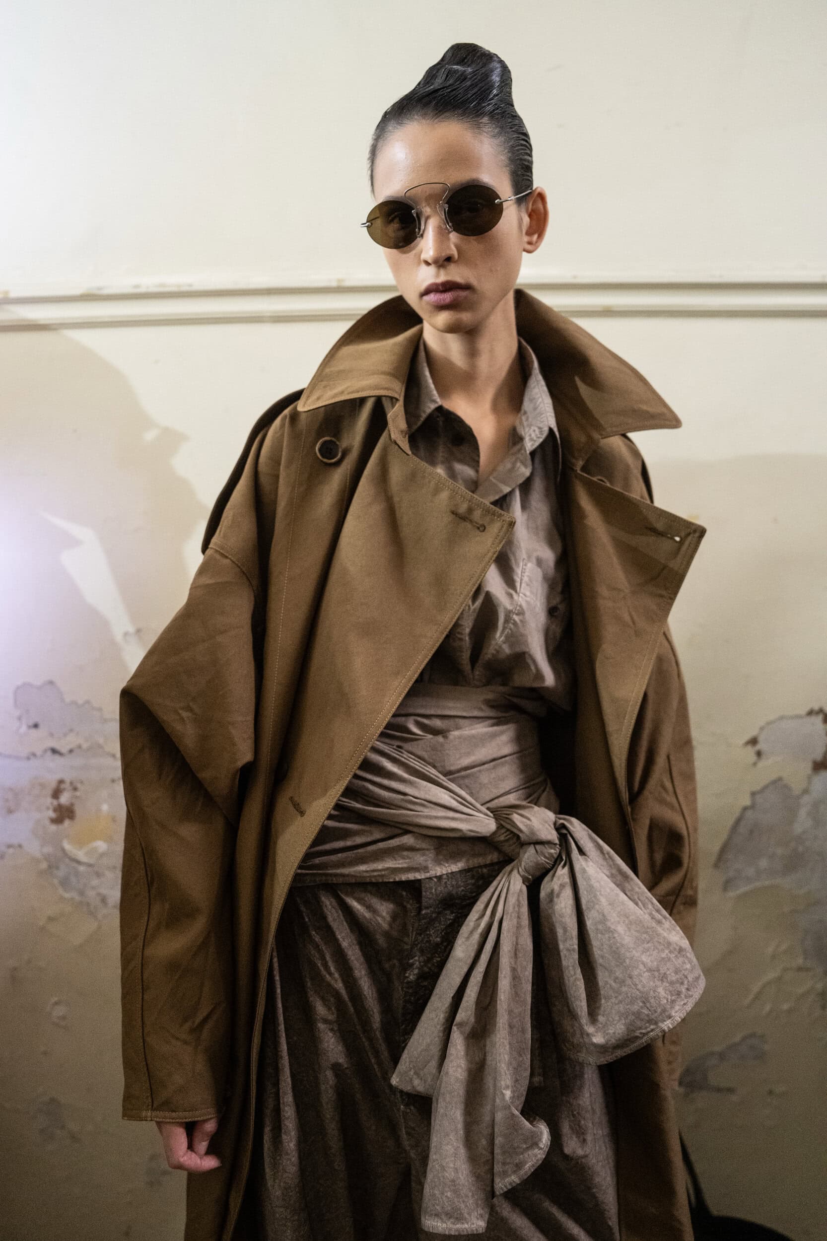 Uma Wang Spring 2027 Fashion Show Backstage
