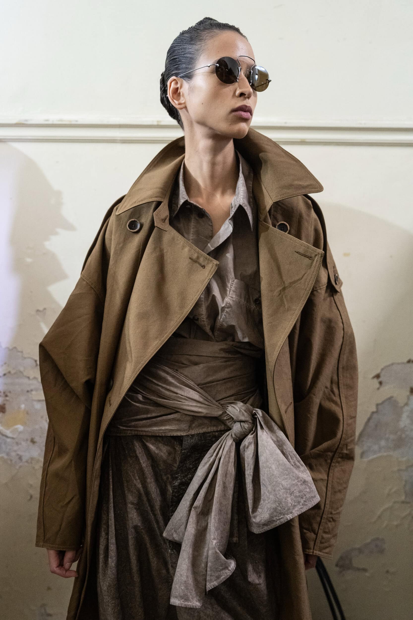 Uma Wang Spring 2027 Fashion Show Backstage