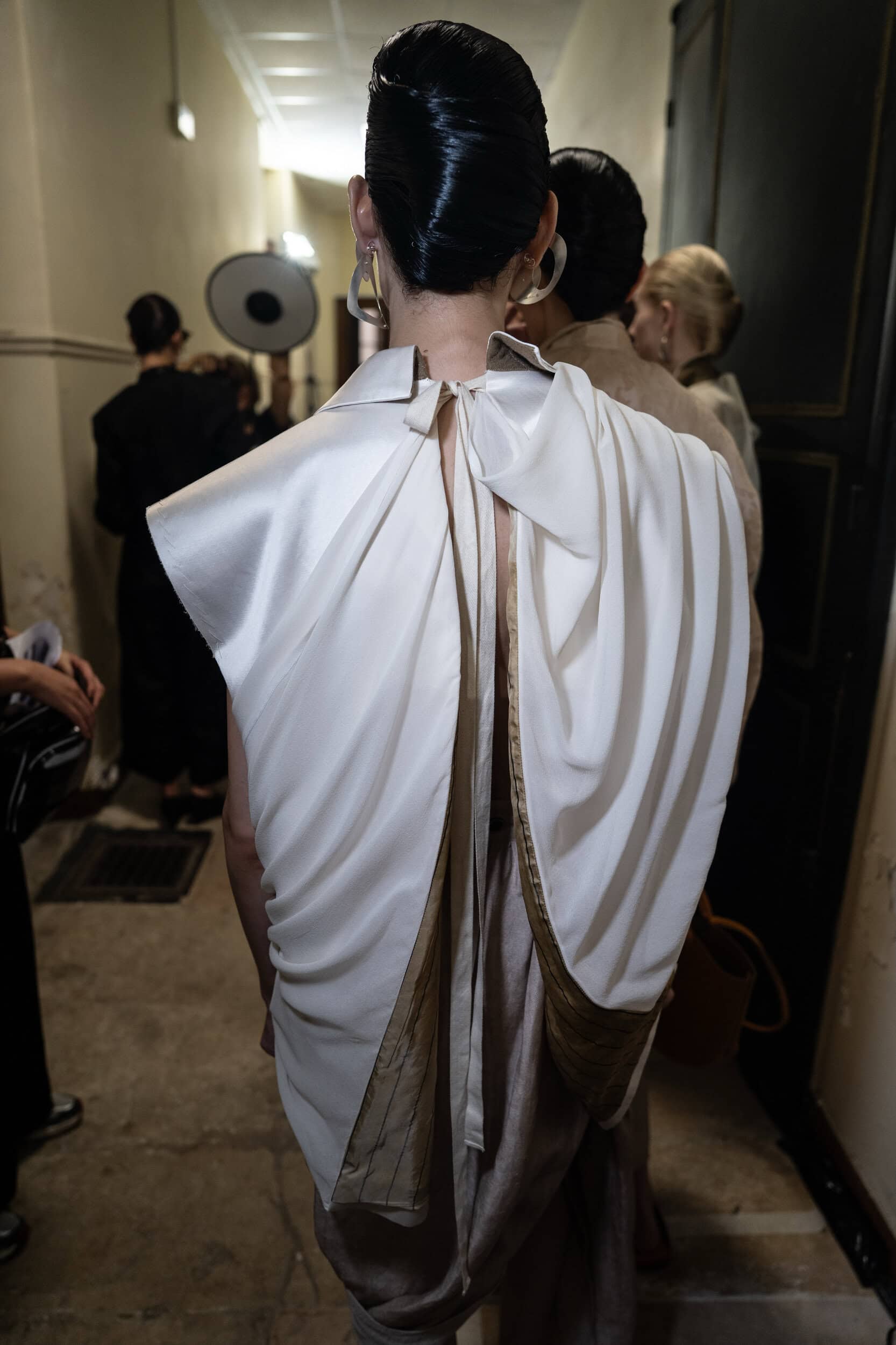 Uma Wang Spring 2027 Fashion Show Backstage