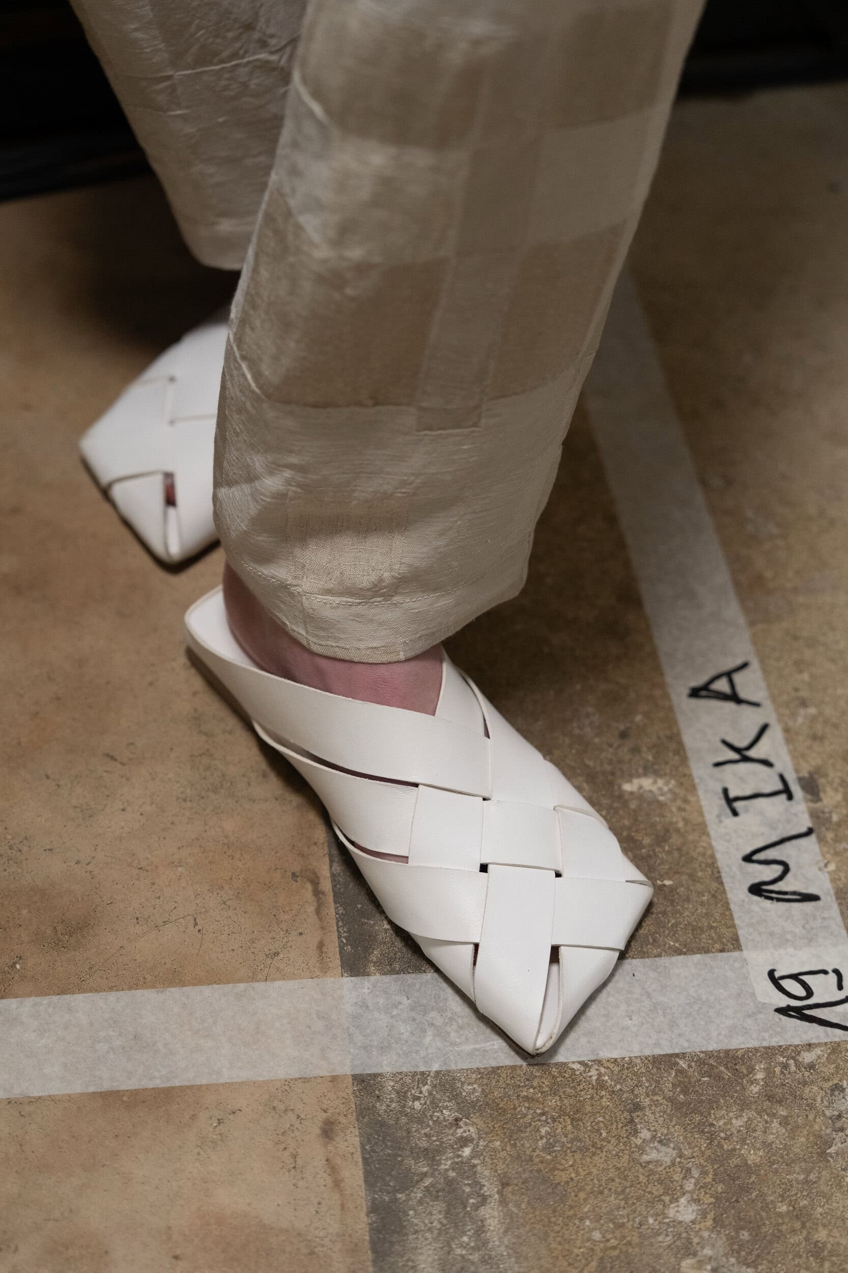 Uma Wang Spring 2027 Fashion Show Backstage