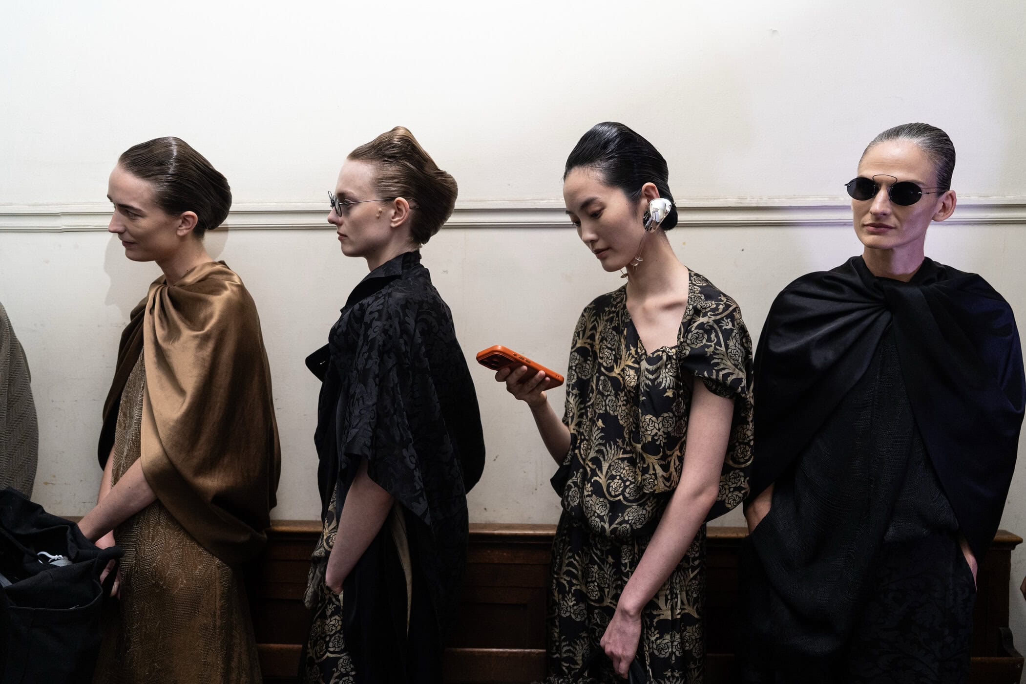Uma Wang Spring 2027 Fashion Show Backstage