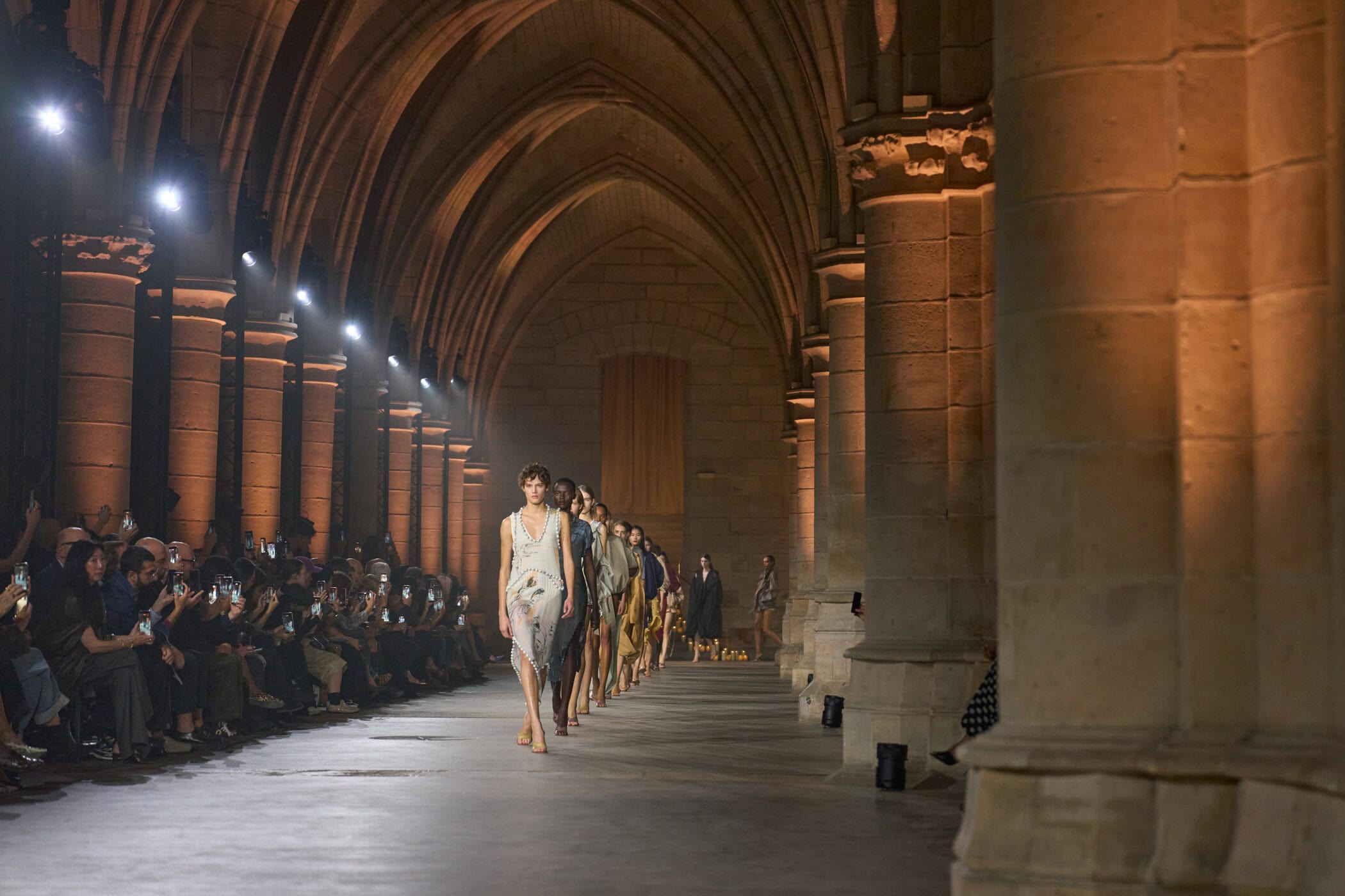 Victoria Beckham Spring 2027 Fashion Show Atmosphere