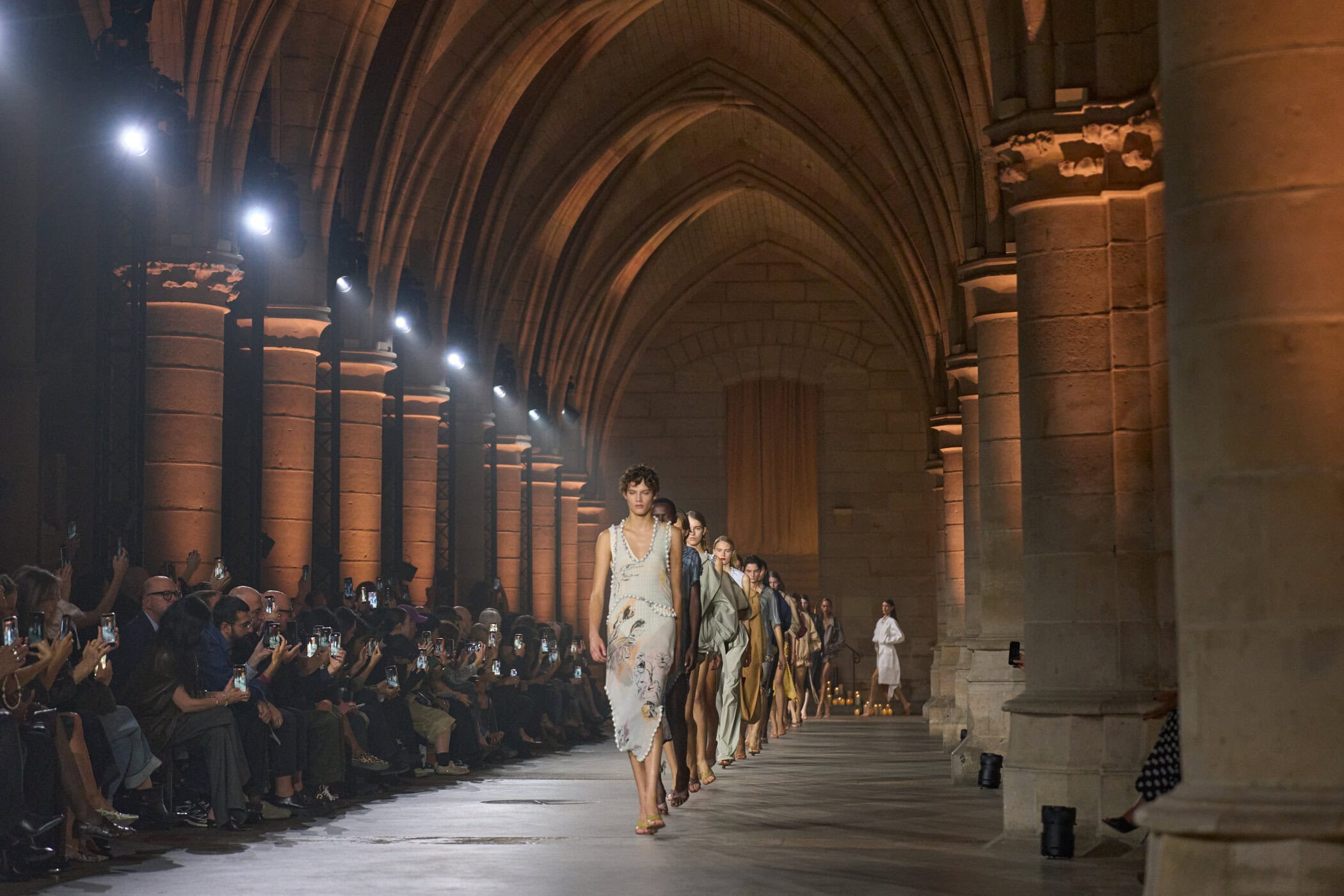 Victoria Beckham Spring 2027 Fashion Show Atmosphere