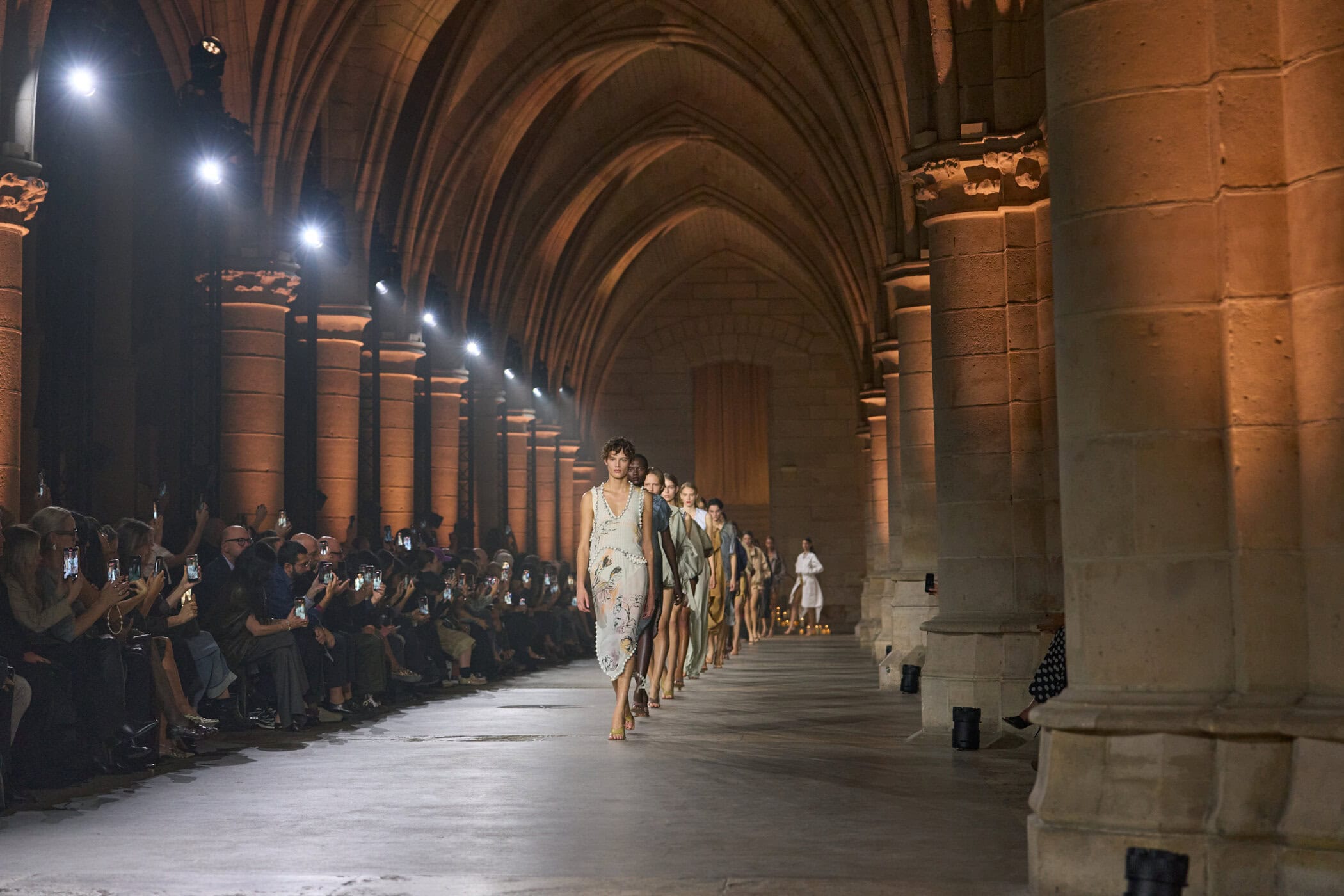 Victoria Beckham Spring 2027 Fashion Show Atmosphere