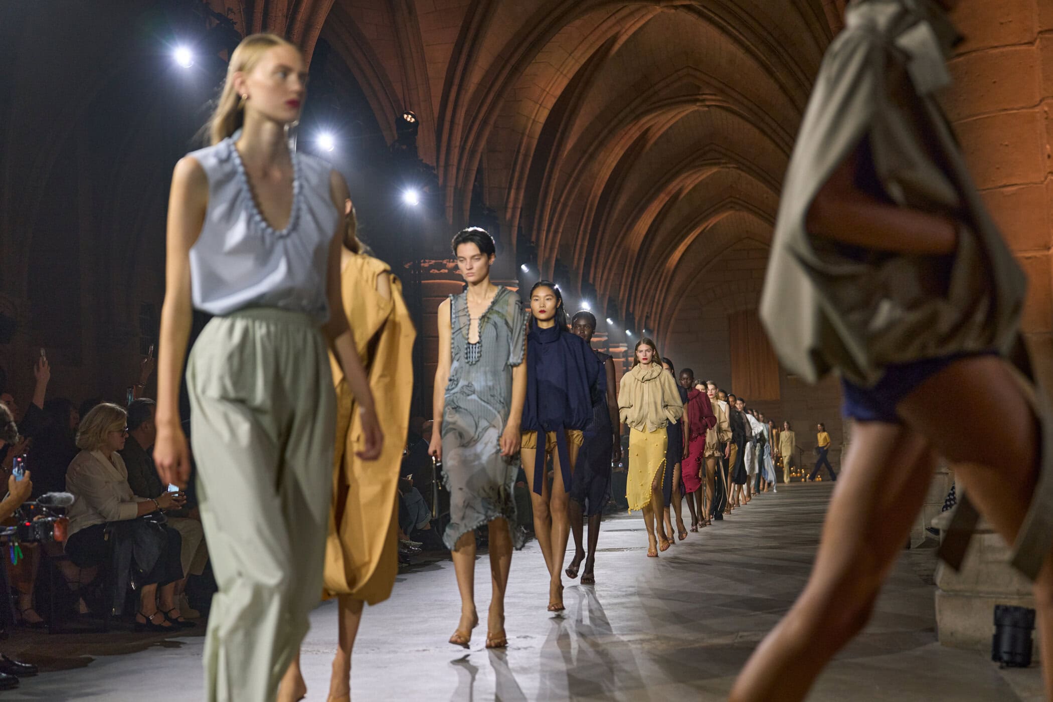 Victoria Beckham Spring 2027 Fashion Show Atmosphere