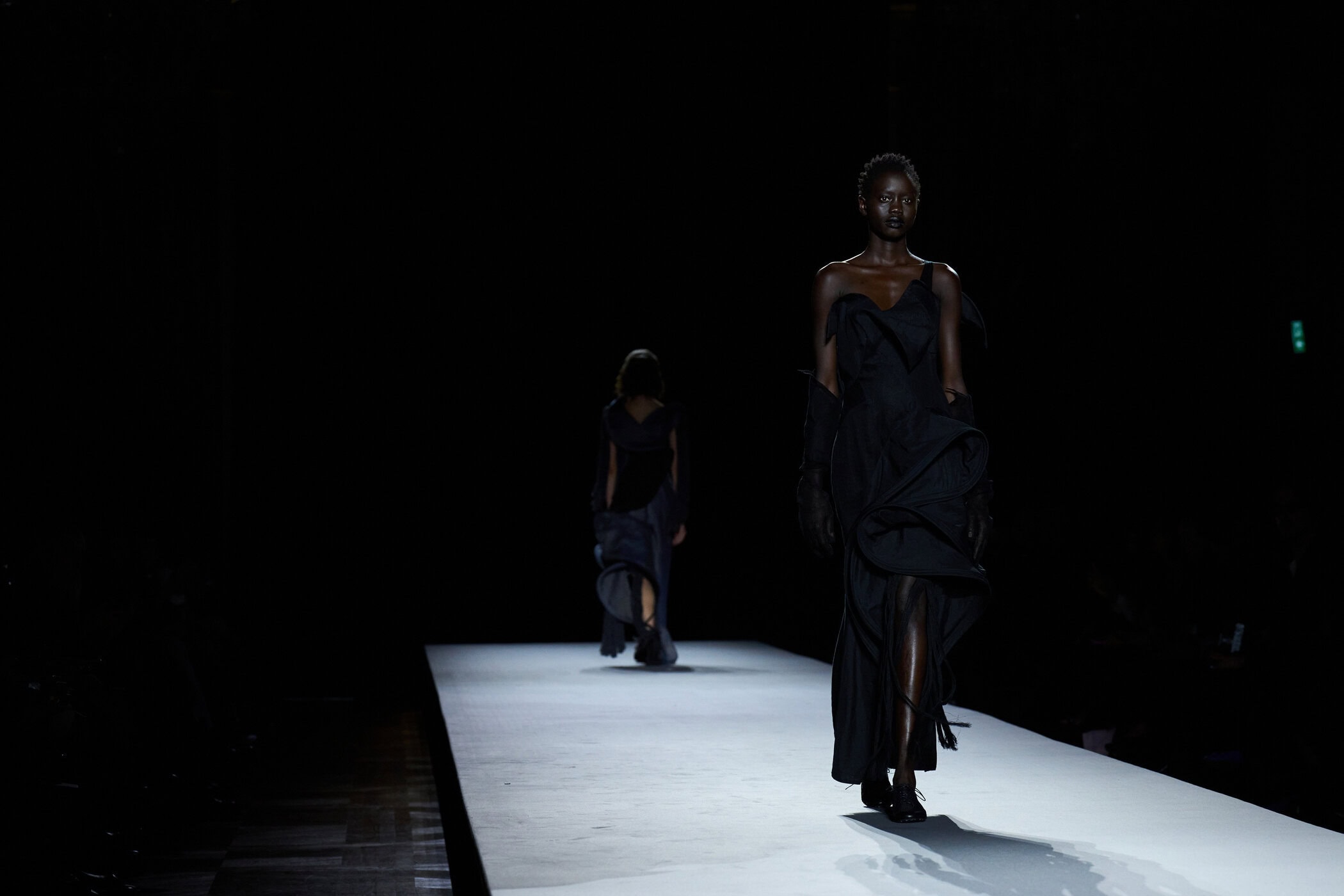 Yohji Yamamoto Spring 2027 Fashion Show Atmosphere