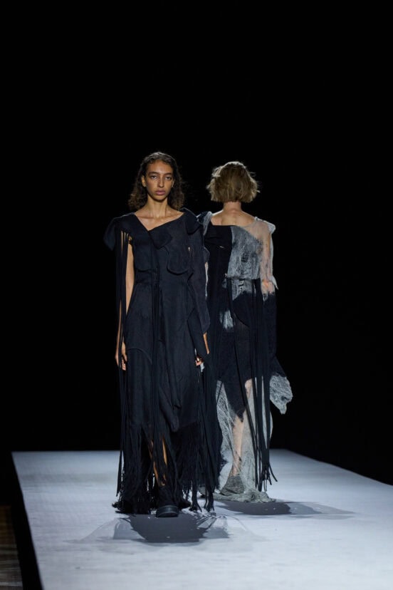 Yohji Yamamoto Spring 2027 Fashion Show Atmosphere