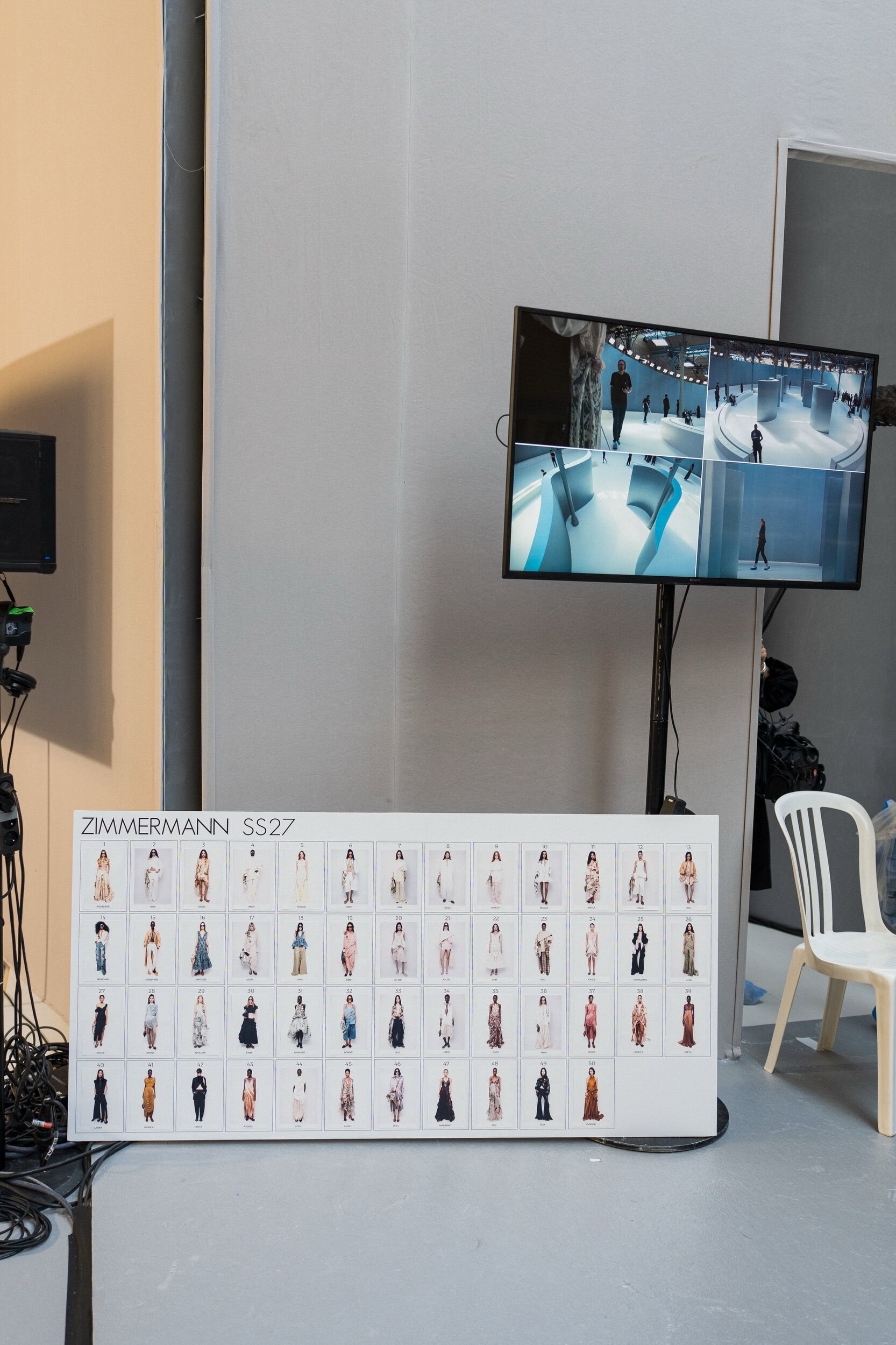 Zimmermann Spring 2027 Fashion Show Backstage