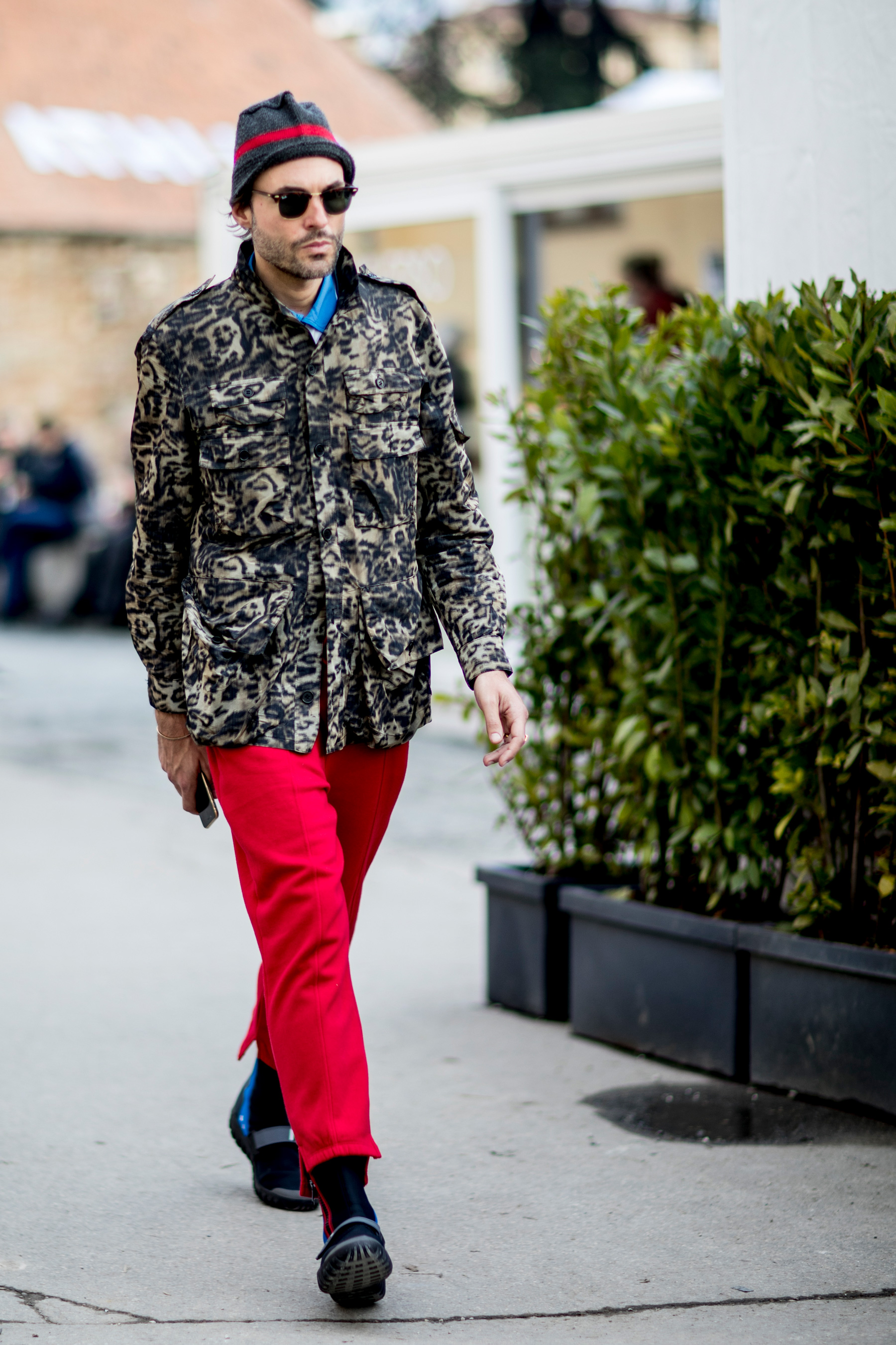 Firenze Pitti Uomo Fashion Week Men's Street Style Fall 2018 Day 2