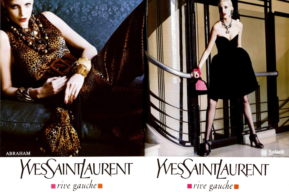The Best Yves Saint Laurent Fashion Ads Archive | The Impression