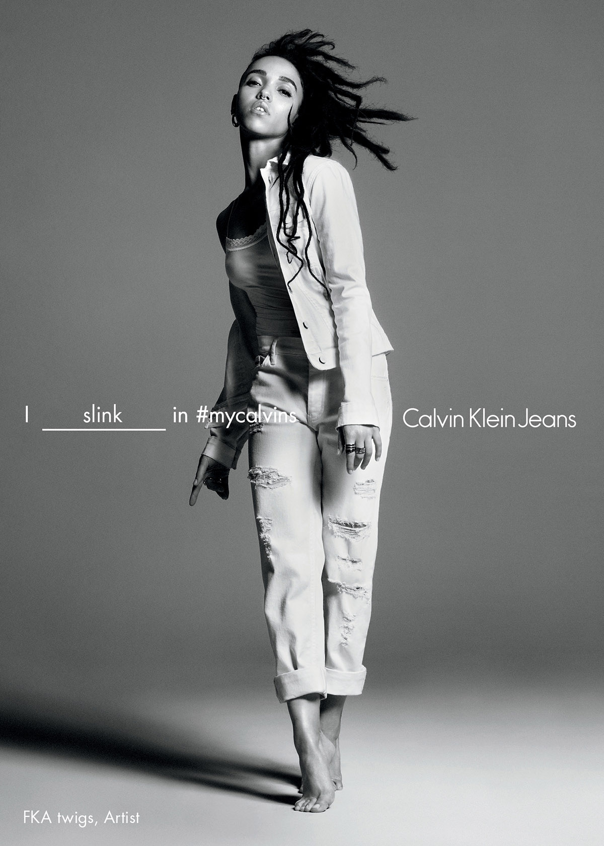 Calvin Klein FKA Twigs Ads Spring 2016 The Impression