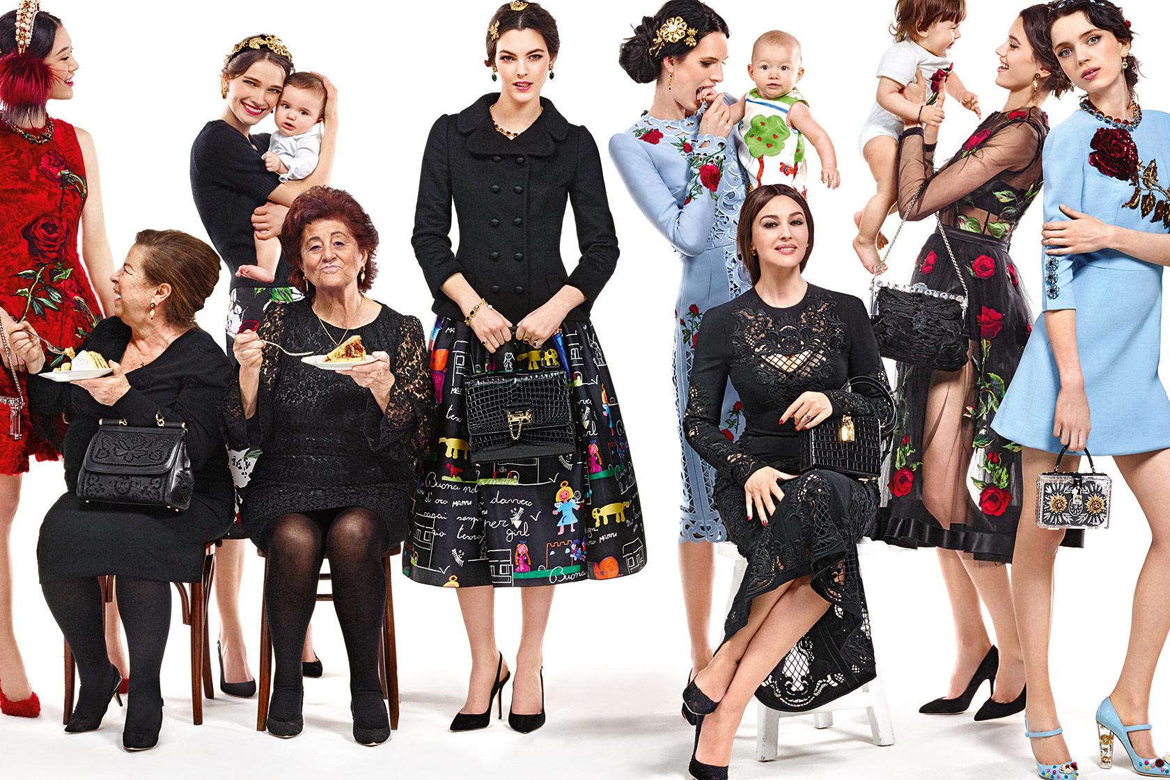 A Family Affair | Dolce & Gabbana Fall/Winter 2015 Ad Campaign - The ...