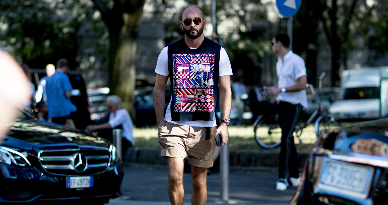Milan Fashion Week Men's Street Style Spring 2018 Day 2